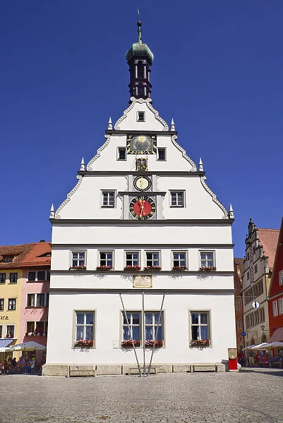 Germany, Bavaria, Rothenburg ob der Tauber, Marktplatz, Councillors Tavern