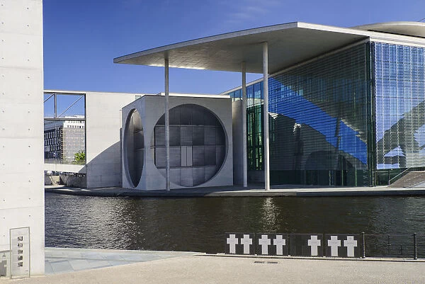 Germany, Berlin, Marie Elisabeth Luders Haus which is a service centre of the Bundestag