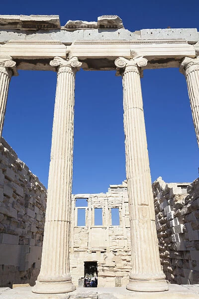 Greece, Attica, Athens, The Erechtheion, at the Acropolis