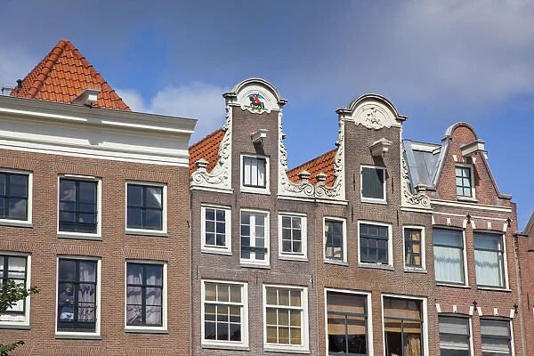 Holland, North, Amsterdam, Typical Dutch Gable houses