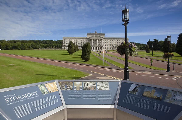 Ireland, North, Belfast, Stormont assembly building