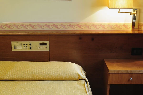 Italy, Friuli, Venezia Giulia, Aquileia, Hotel Patriarchi bedroom