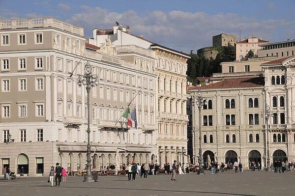 Italy, Friuli Venezia Giulia, Trieste, Piazza dell Unita D Italia