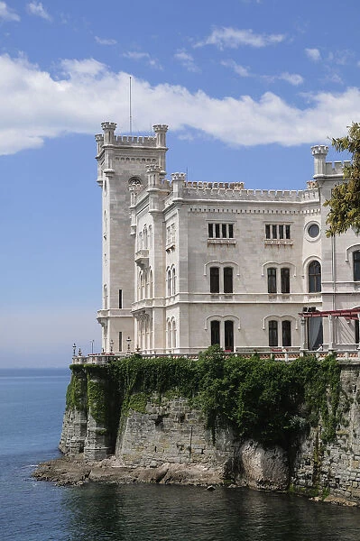 Italy, Friuli Venezia Giulia, Trieste, Miramare Castle