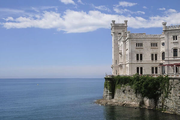 Italy, Friuli Venezia Giulia, Trieste, Miramare Castle