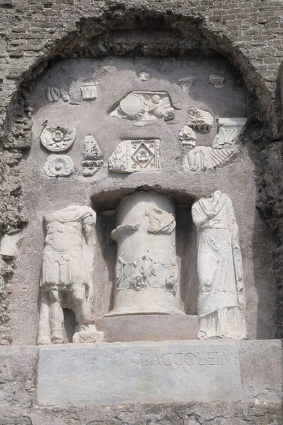 Italy, Lazio, Rome, Via Appia Antica, Tomb of Cecilia Metella