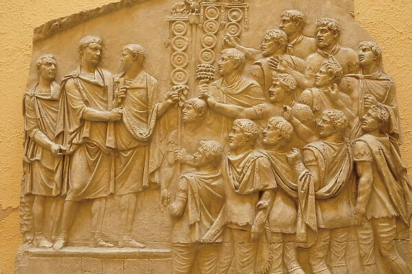 Italy, Lazio, Rome, EUR, Museo della Civilta Romana, casts of the Trajans Column