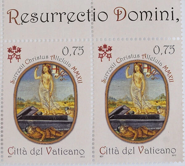 Italy, Lazio, Rome, Vatican City, Vatican stamps
