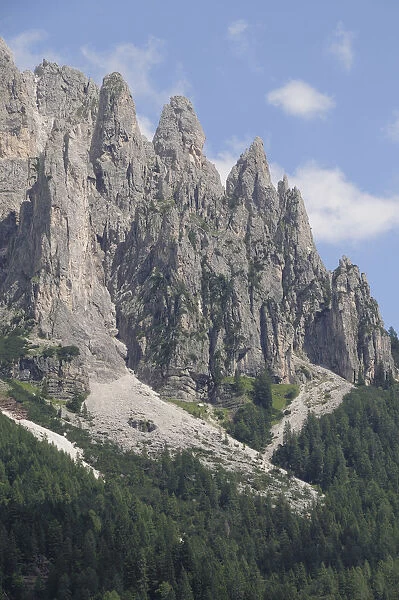 Italy, Trentino Alto Adige, San Martino di Castrozza, Pale di San Martino mountain range