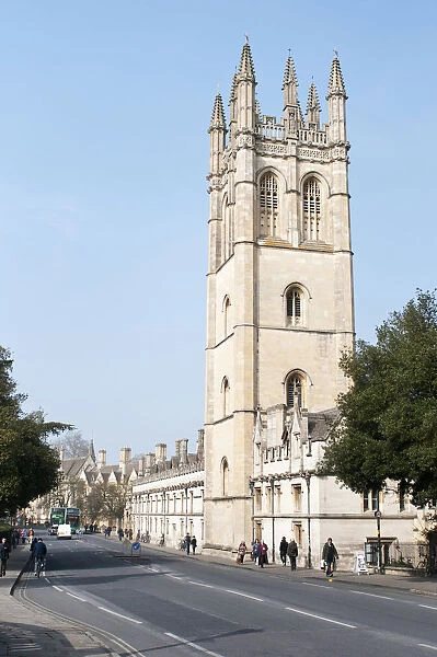 Magdalen Great Tower, Magdalen College, Oxford, UK