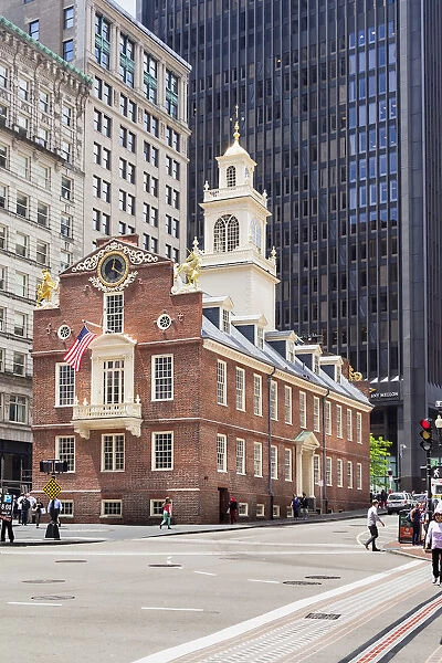 Old State House, State Street, Boston, Massachusetts, USA