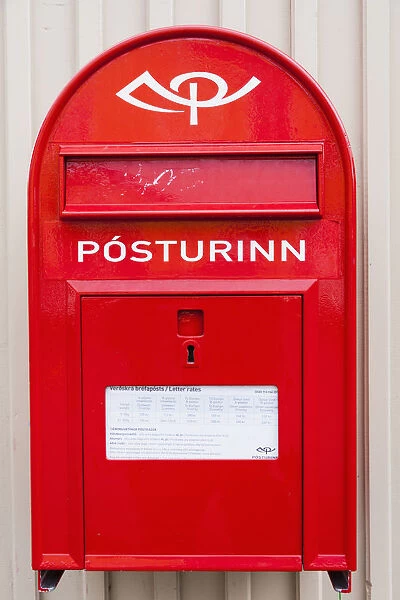 Post box, Reykjavik, Iceland