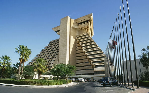 Qatar, Doha, The Sheraton Hotel main building