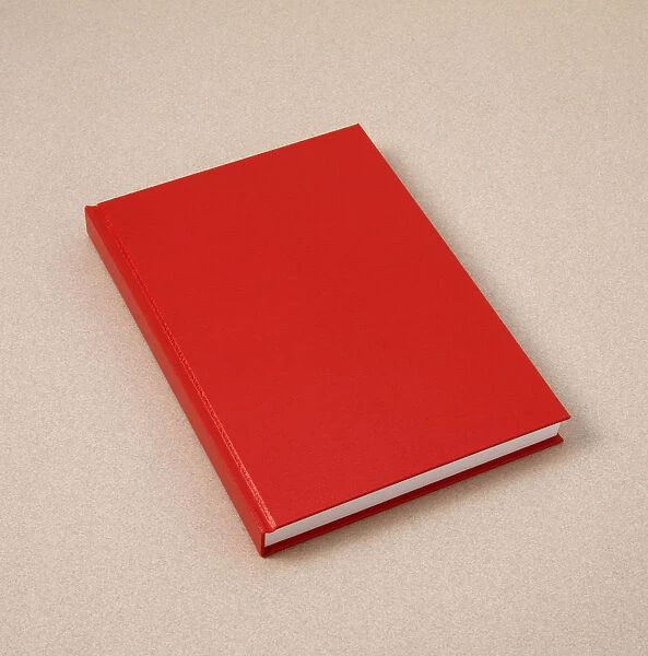 Red hardback book