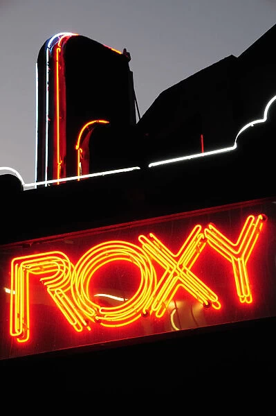 Roxy club sign Sunset Boulevard