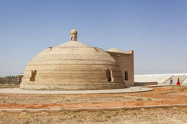 Sardoba historic water cistern and reservoir, near Rabat I Malik, Navoi Province