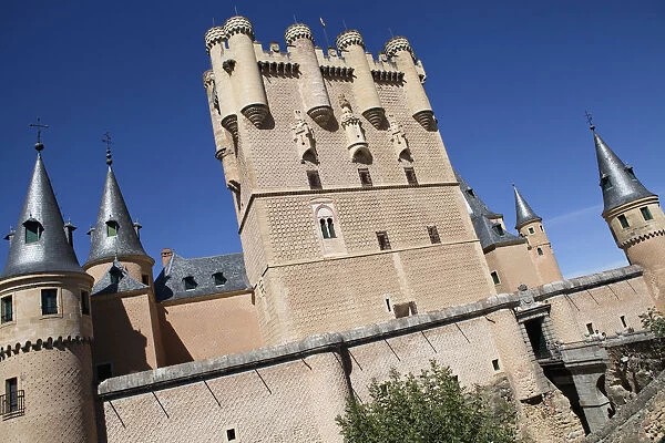 Spain, Castille-Leon, Segovia, The Alcazar