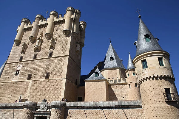 Spain, Castille-Leon, Segovia, The Alcazar
