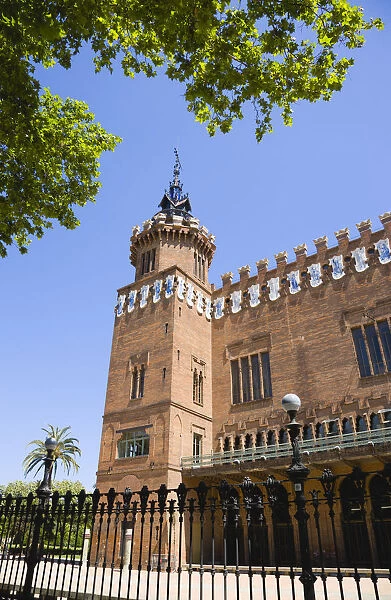 Spain, Catalonia, Barcelona, Castell dels Tres Dragons