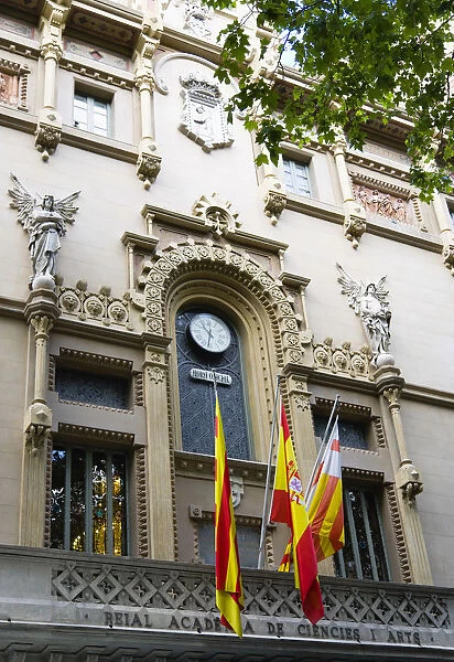 Spain, Catalonia, Barcelona, Reial Academia de Ciencies i Arts