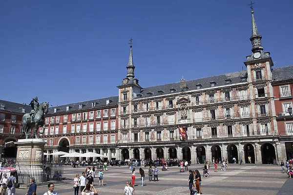 Spain, Madrid, Plaza Mayor