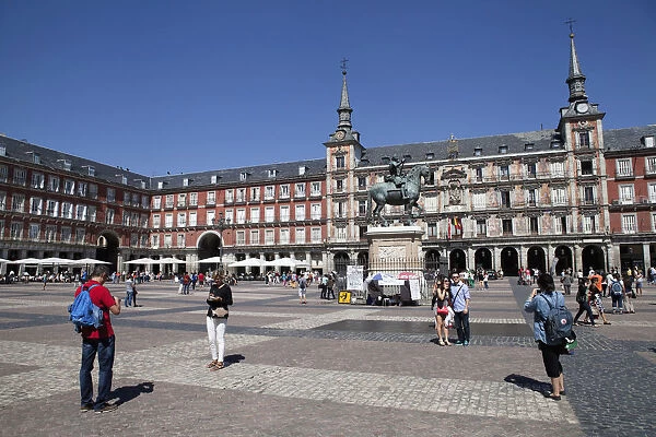 Spain, Madrid, Plaza Mayor