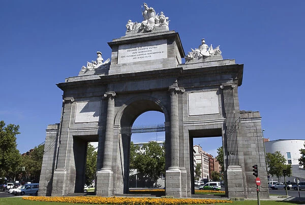 Spain, Madrid, Puerta de Toledo