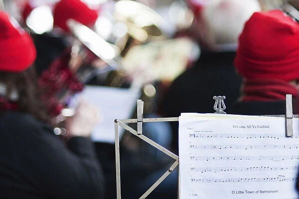 Tuba Carols, St Pauls Cathedral, London. An annual Christmas charitable event