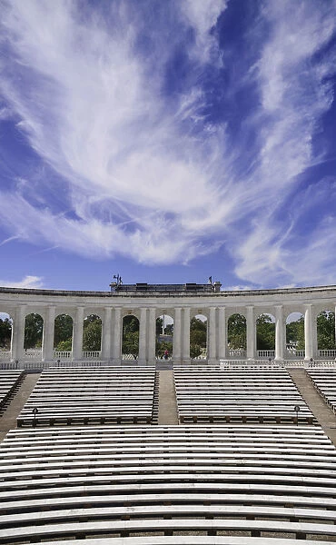 USA, Washington DC, Arlington National Cemetery, The Memorial Amphitheater