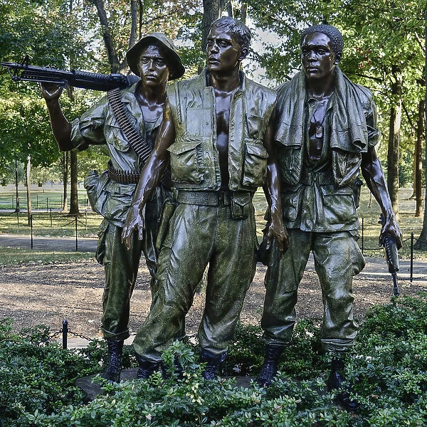 USA, Washington DC, National Mall, Vietnam Veterans Memorial