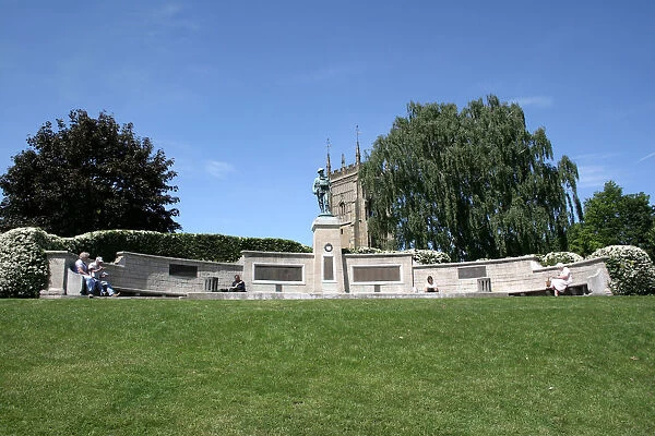 World War One Memorial in Abbey Park