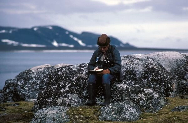 HUMANS EUROPEAN Ronald Lockley on Amsterdam Spitzbergen August 82