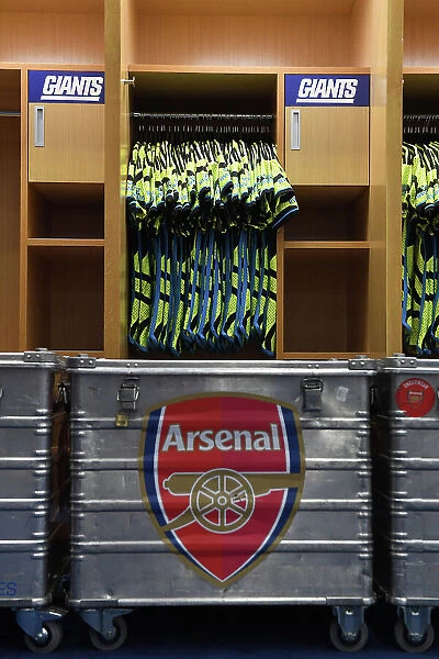 Arsenal FC at MetLife Stadium: Pre-Season Friendly - A Peek into the Arsenal Locker Room, East Rutherford, New Jersey (July 2023)