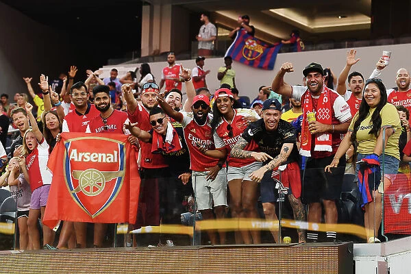 Arsenal vs. FC Barcelona: United Fans Showdown at SoFi Stadium (2023)