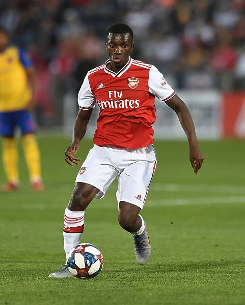 Arsenal's Eddie Nketiah in Action Against Colorado Rapids (2019-20)