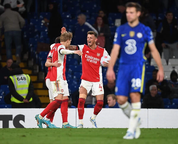 Arsenal's Victory: Odegaard and White's Triumphant Moment at Stamford Bridge