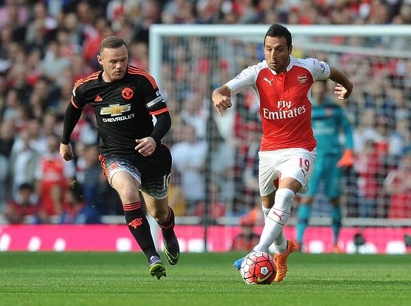 Cazorla Outruns Rooney: Arsenal's Thrilling Victory Over Manchester United, 2015 / 16 Premier League