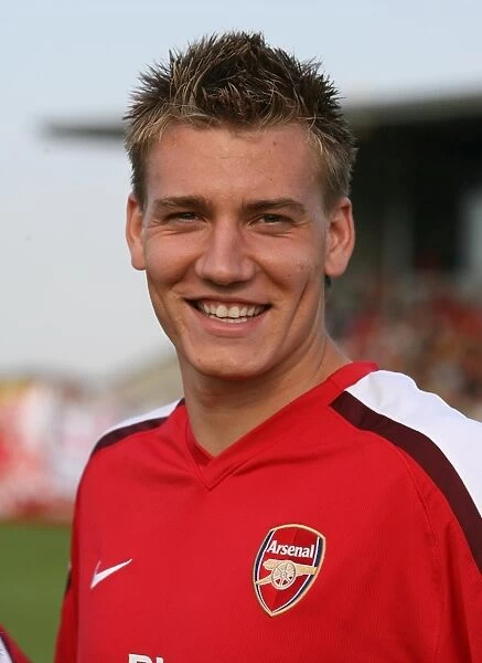 Nicklas Bendtner: Scoring for Arsenal Against Burgenland in Austria, 2008