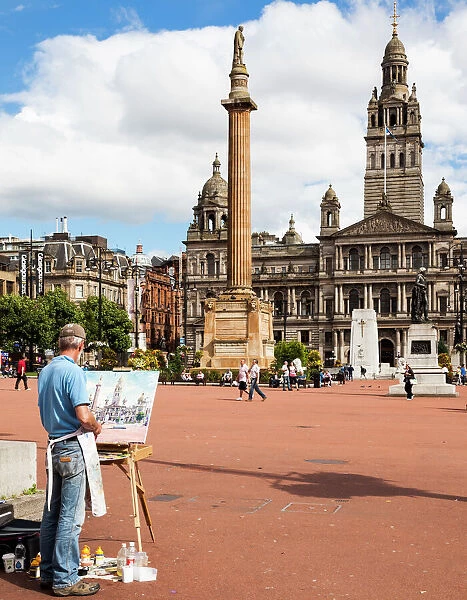 George Square, Glasgow Scotland