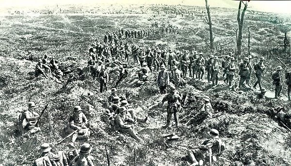 German soldiers on the Front in World War I