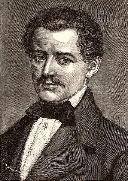 Johann Strauss the Elder (1804-1849) Austrian violinist, conductor and composer, born in Vienna