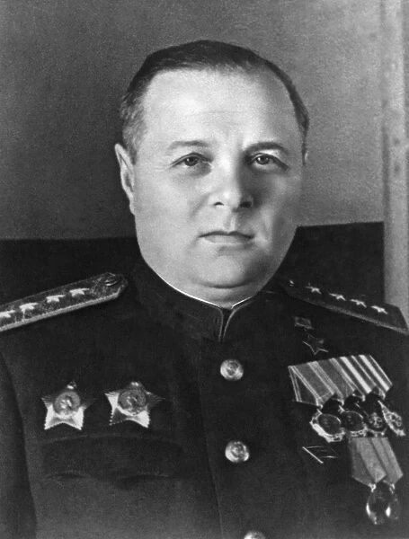 Kirill a, meretskov, marshal of the soviet union, world war 2 soviet commander