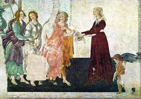 Sandro Botticelli (c. 1445 - 1510) Italian painter of the Florentine school during