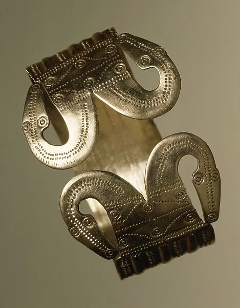 Silver bracelet from Kolari Smederevo, Serbia, 6th century B. C