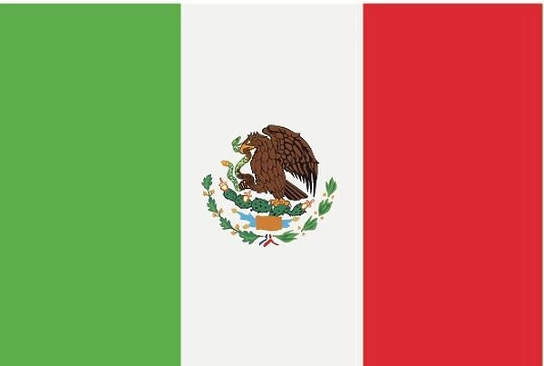 Mexico Flag Illustration