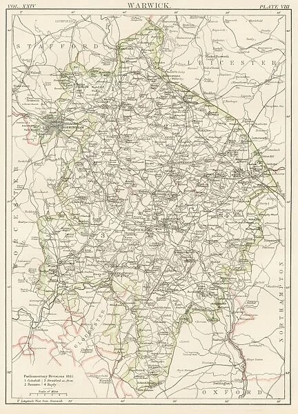 Warwick map 1885