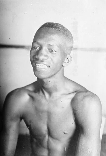 Al Brown. Coloured boxer. 1927
