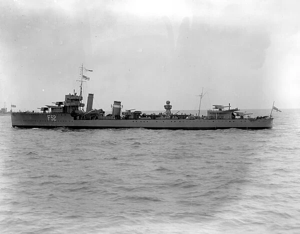 HMS Verdun. October 1925
