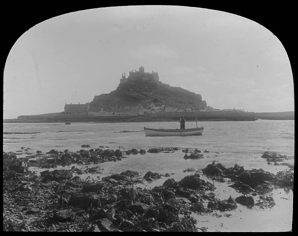 St Michaels Mount, Mounts Bay, Cornwall. Early 1900s