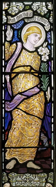 The Archangel Gabriel, 1913 (stained glass)